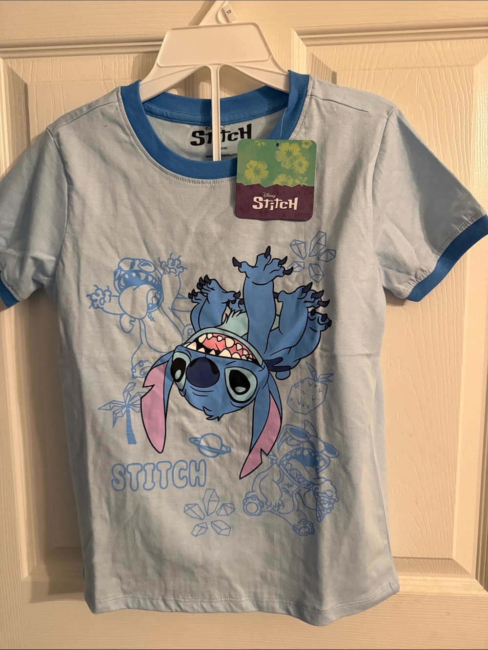 Disney Stitch Graphic Tee & shorts set